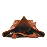 Women's shoulder bag large capacity Soft PU leather handbag