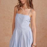 Scalloped Eyelet Embroidered Midi Dress