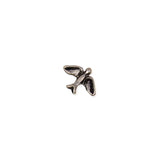 Book Lovers Silver Bird Post Earrings