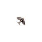 Book Lovers Silver Bird Post Earrings