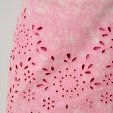 71099 Embroidered Eyelet Washed Skort