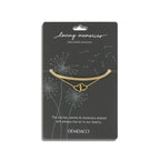 Layered Heart Bracelet - Gold