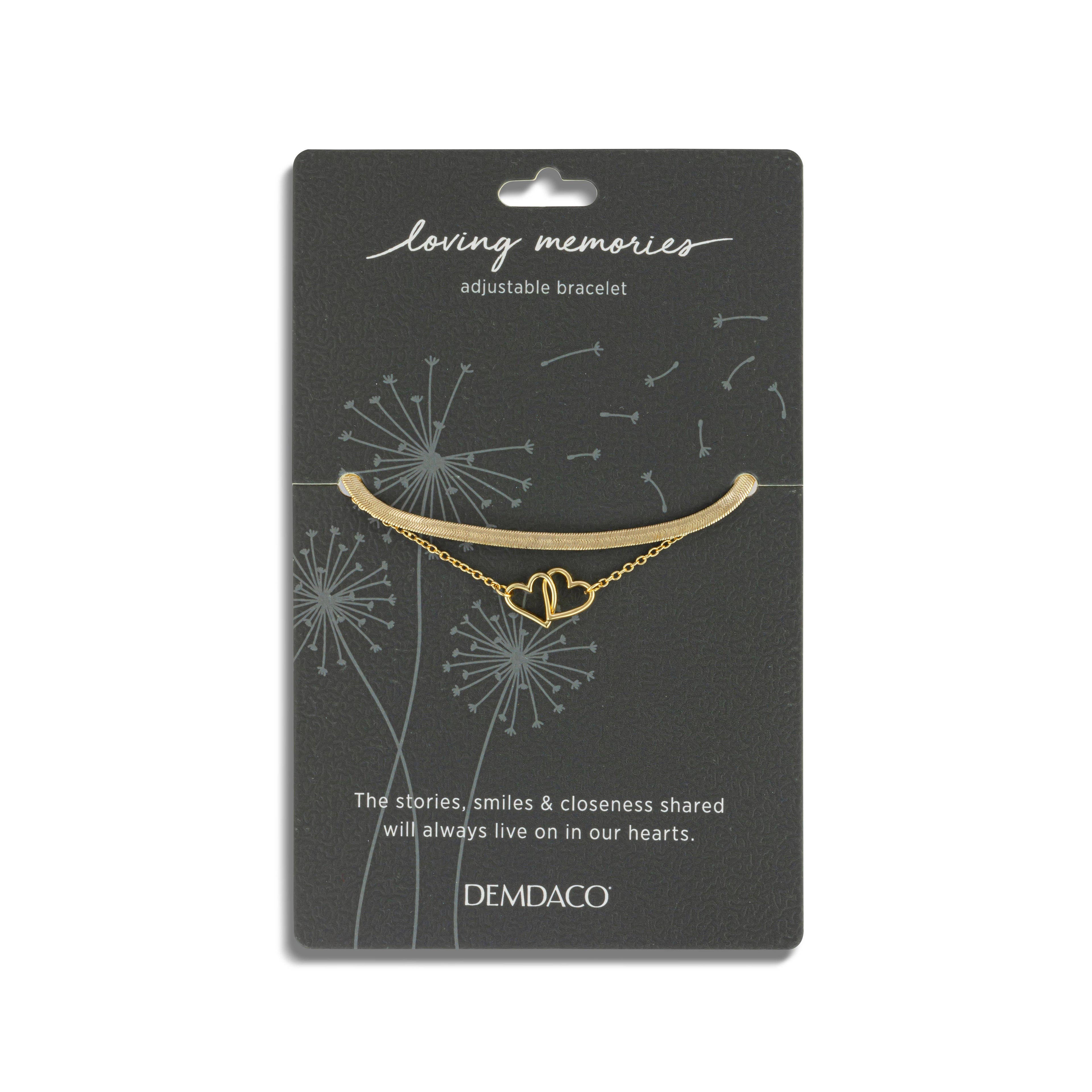 Layered Heart Bracelet - Gold