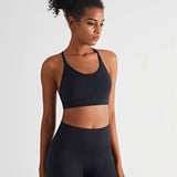 Triangle-Back Sports Bra