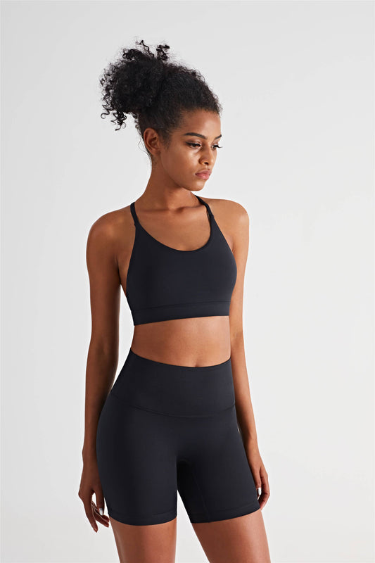 Luna Triangle-Back Sports Bra