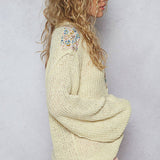 Thin Cable Knit Sweater