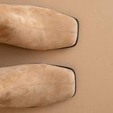 The Queens |  Almond Block Bootie