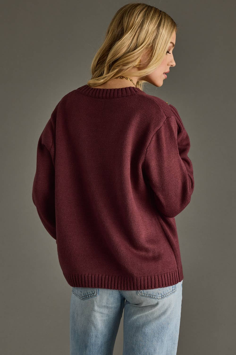 "Wine Weather" Sweater