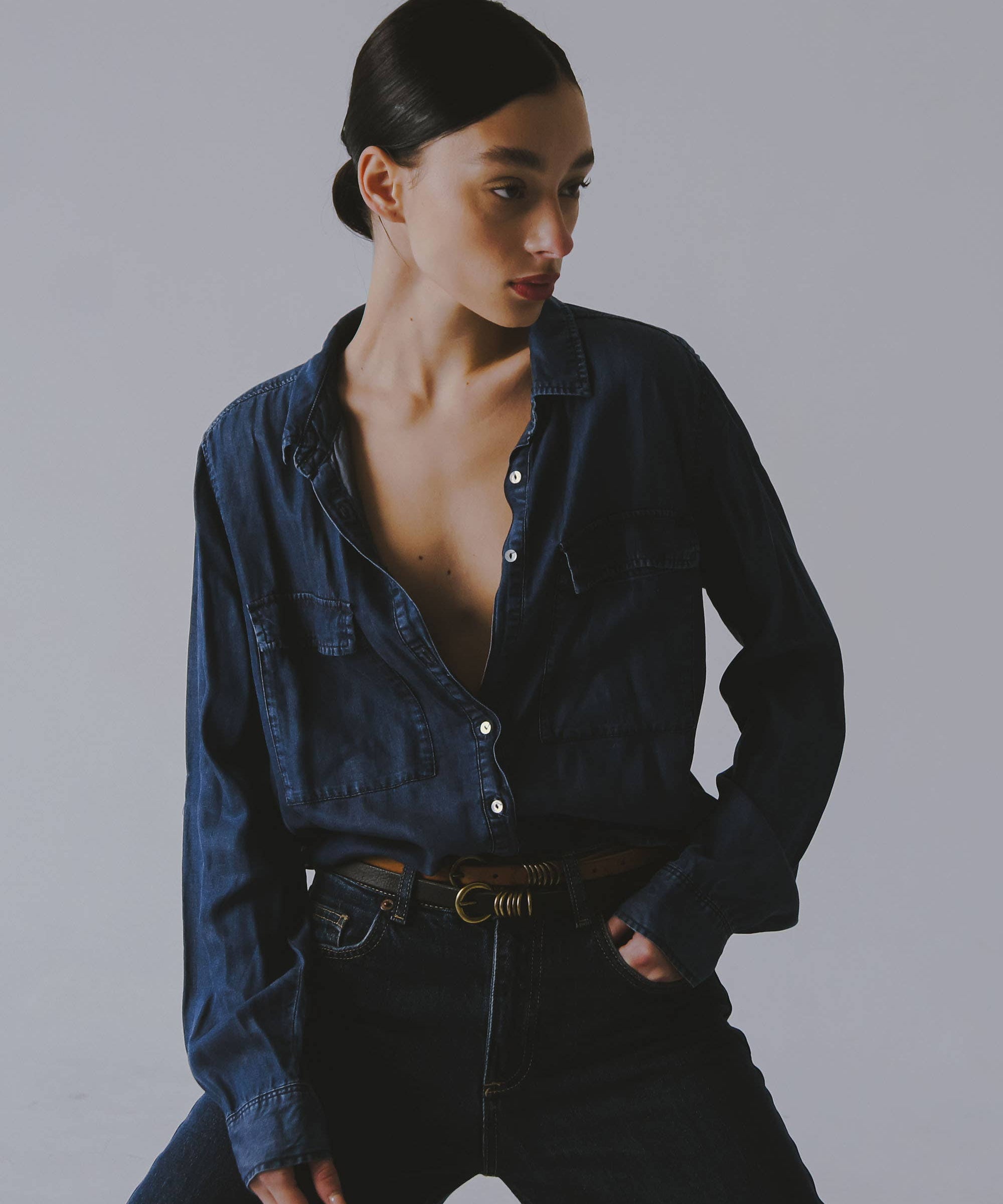 Alie | Skinny Leather Belt for Women - Belts for Dresses