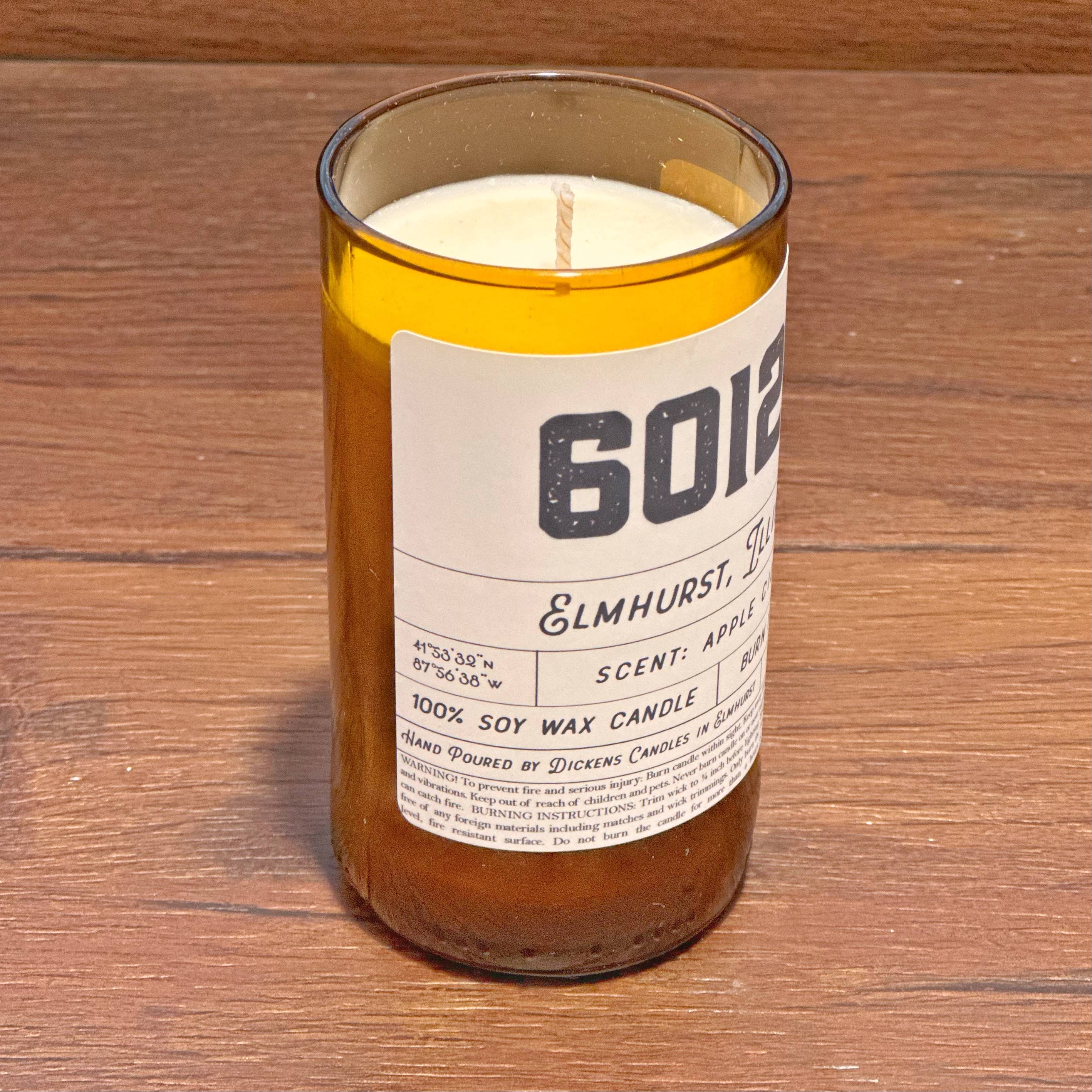 Zip Code Candle