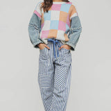 Railroad Striped Utility Pants