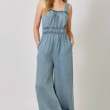 60576 Washed Tencel Jumpsuit