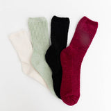Fall & Winter Cozy Hybrid Ribbed Crew Socks