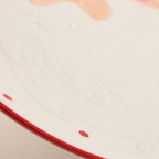 Nordic Santa Dessert Plate