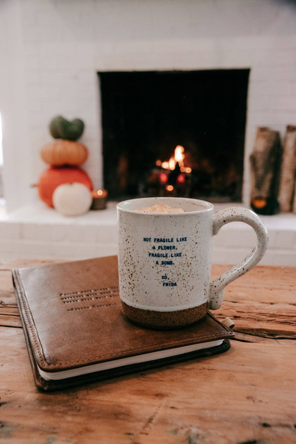 XO Mug | Not Fragile Like A Flower - Frida