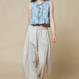 Elastic Waist Balloon Pants