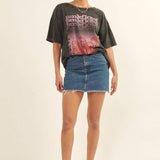 Pink Floyd Band Photo Mineral Wash Graphic Tee