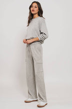 Relaxed Fit Cargo Sweatpants