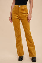 Flared Corduroy Pants