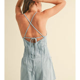 Madeline Denim Romper