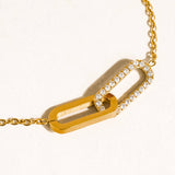 Esme 18K Gold Non-Tarnish Link Chain Bracelet
