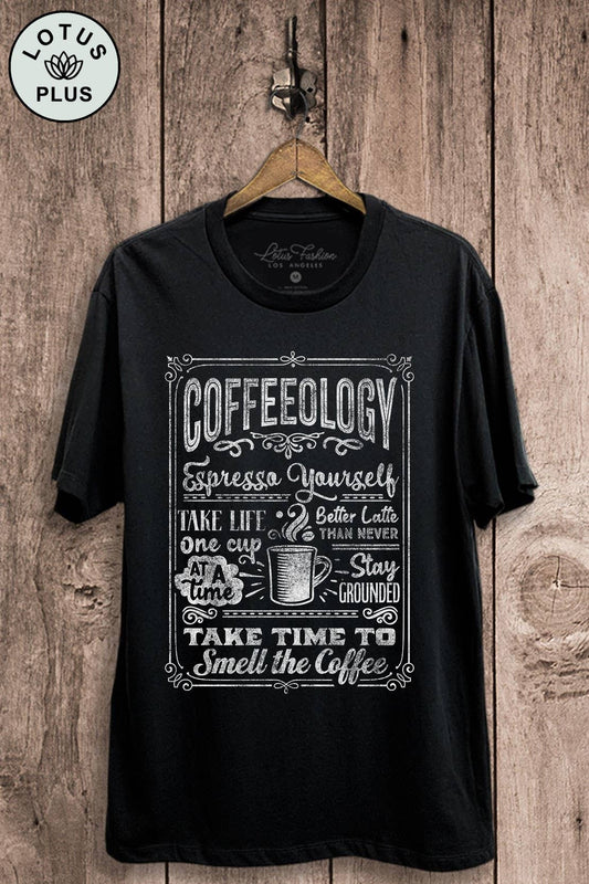 Coffeeology Graphic Top