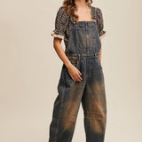 Barrel Jean Denim Overall