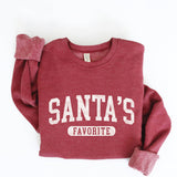 SANTA'S FAVORITE Graphic Sweatshirt