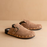 The Toni | Studded Buckle Clog