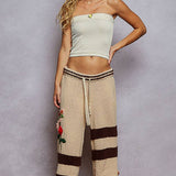 Striped & Floral Lounge Pants