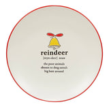 Christmas Sayings Dessert Plates
