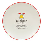 Christmas Sayings Dessert Plates