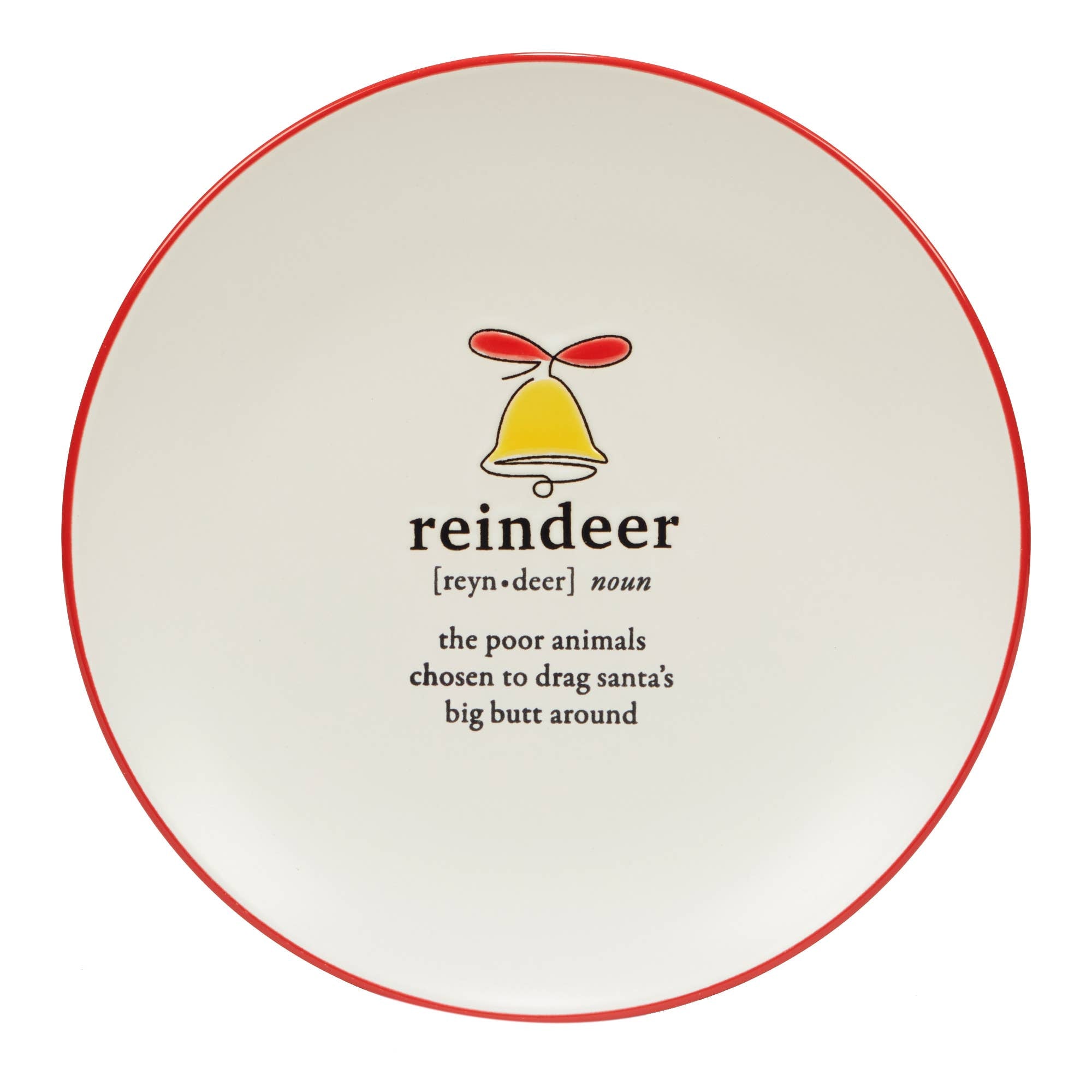 Christmas Sayings Dessert Plates