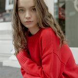 The Asher Sweater | Oversized Cropped Sweater