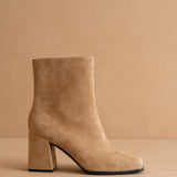 The Queens |  Almond Block Bootie