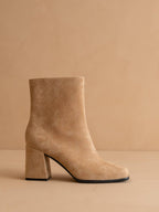 The Queens |  Almond Block Bootie