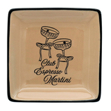 Square Trinket Tray Club Espresso Martini