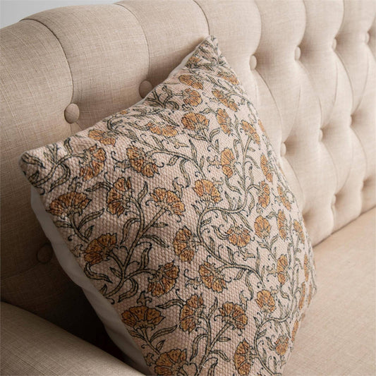 Dandelion Print Throw Pillow