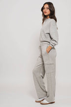 Relaxed Fit Cargo Sweatpants