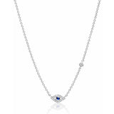 Pave Evil Eye Necklace #1