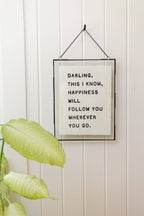 "Darling, This I Know" Handmade Paper Print