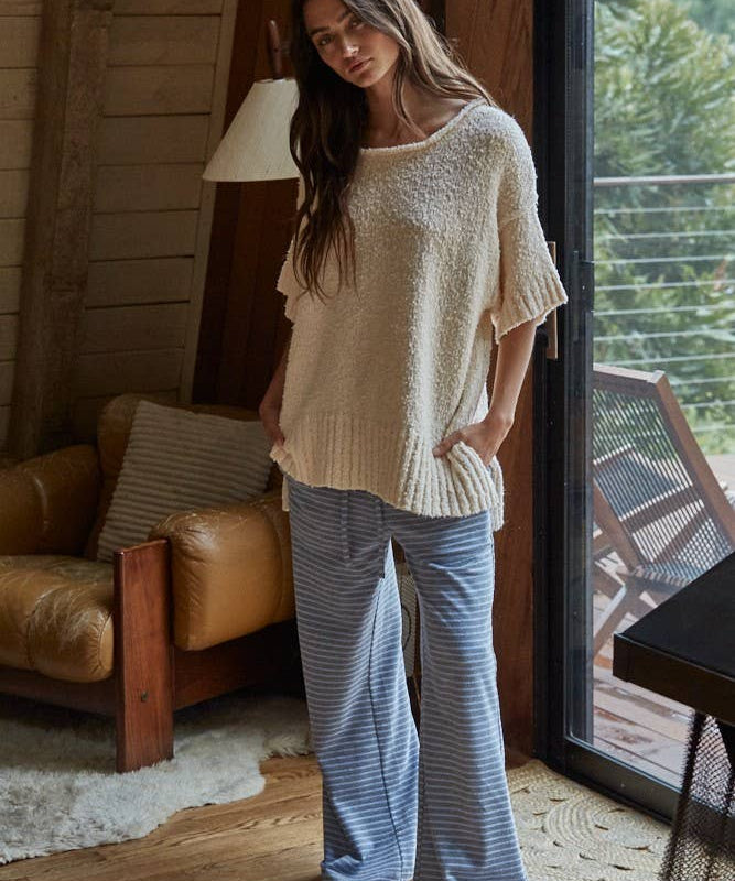 Baggy Knit Pullover Sweater