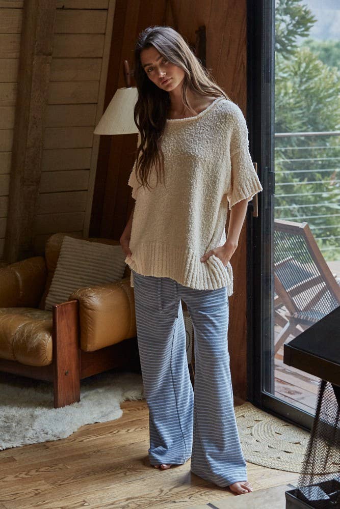 Baggy Knit Pullover Sweater
