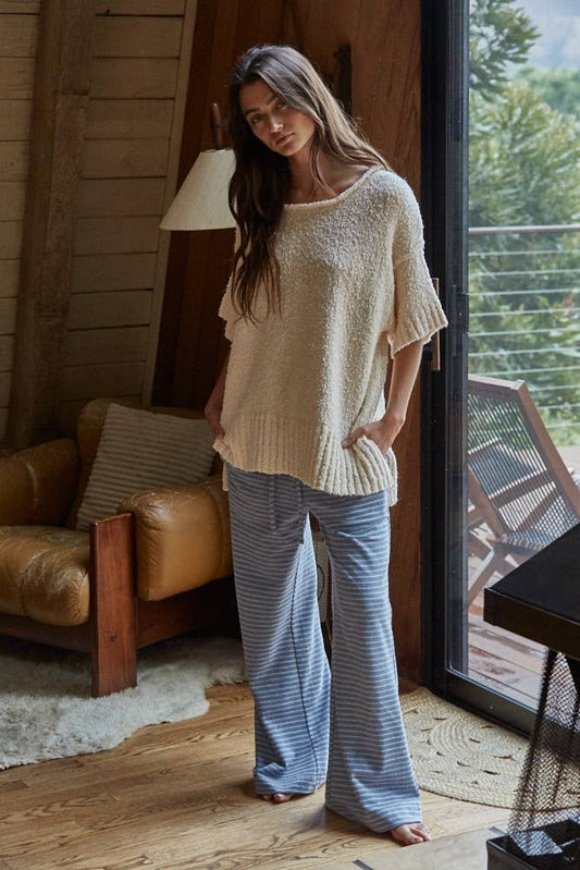 Baggy Knit Pullover Sweater