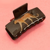 Leopard Hair Claw Clip