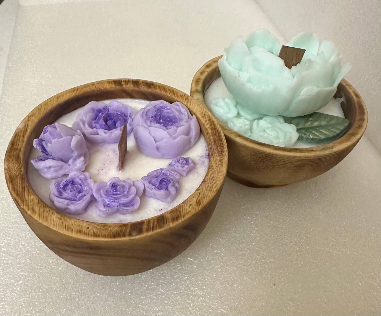 Small Dough Bowl Candle