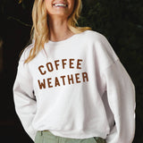 coffee weather crewneck