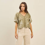Embroidered blouse