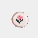 Flower Trinket Tray-Trinket Ring Dish-Jewelry Tray-Wild Rose