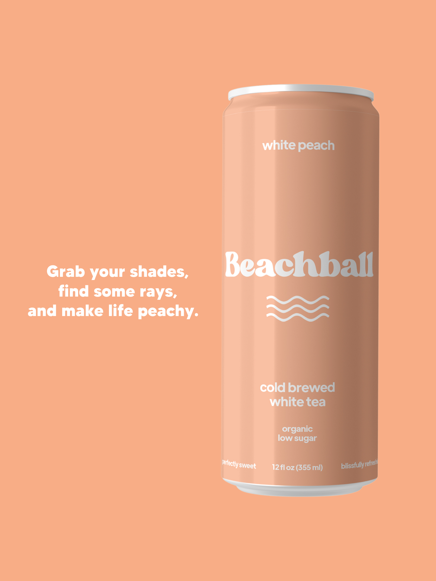 Beachball Organic Canned Iced Tea